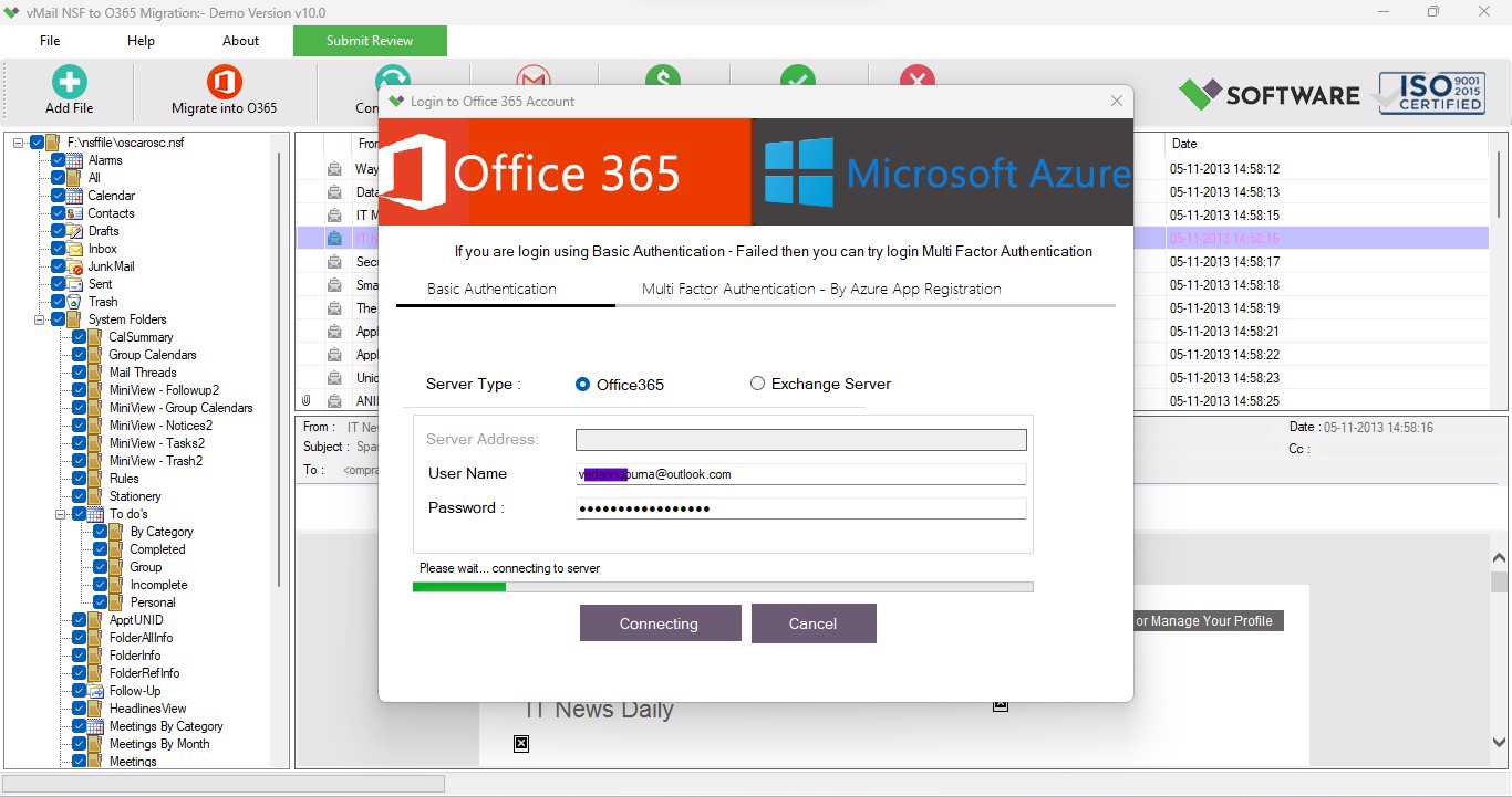 NSF to Office365 Converter 3