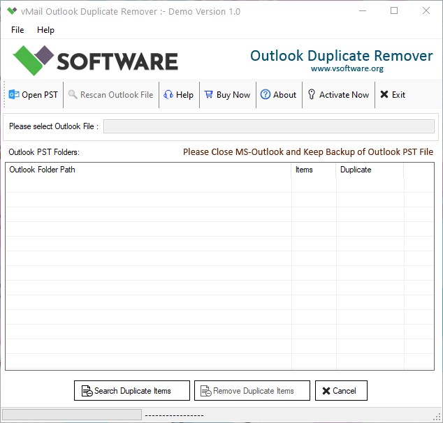 Outlook Duplicate Remover 1